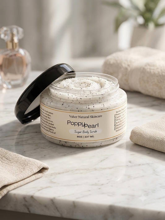 Poppy Pearl Body Scrub