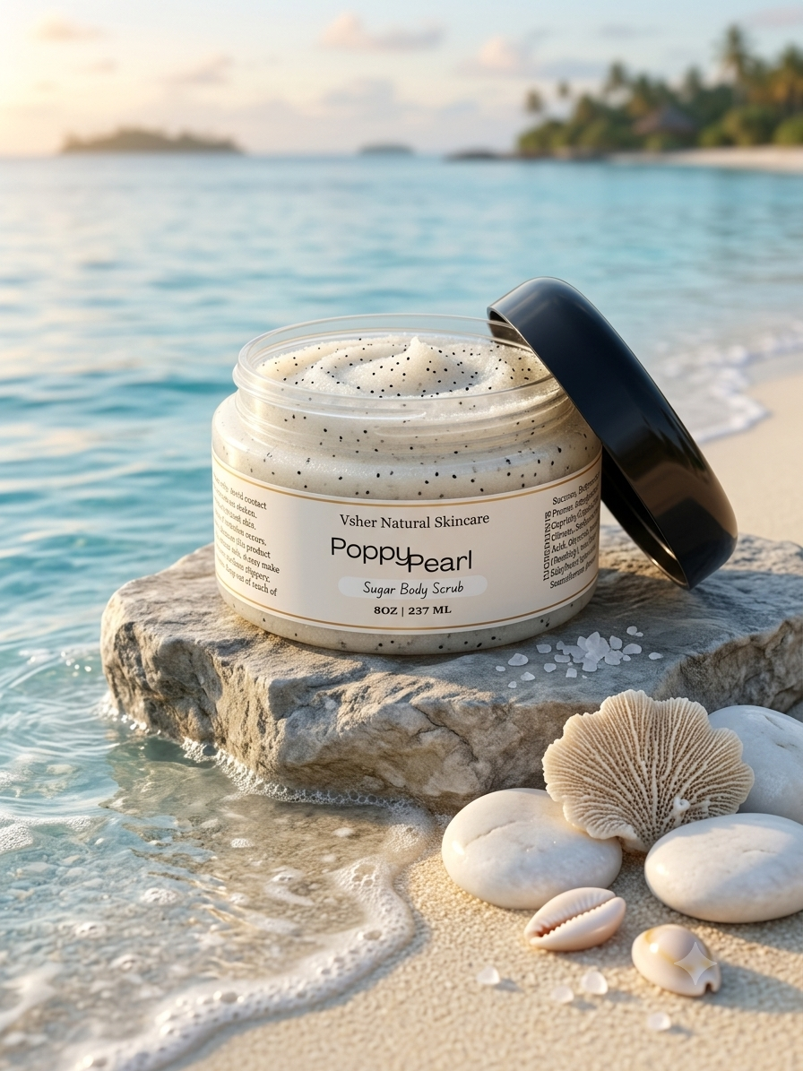 Poppy Pearl Body Scrub
