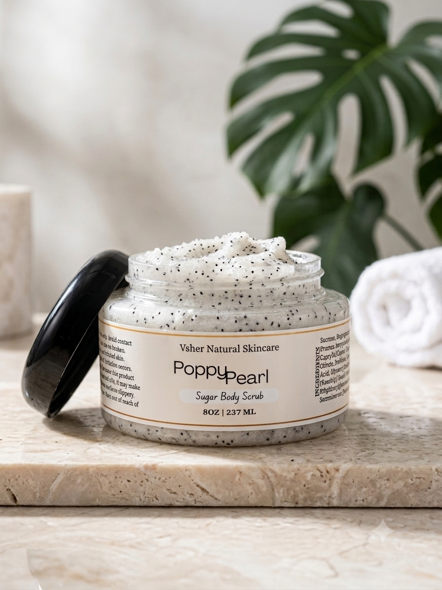 Poppy Pearl Body Scrub